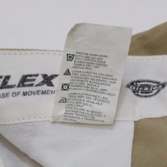 Dickies Original 874 Men's Work or Women's Work Pants Beige Flex Movement EUC - Picture 7 of 7